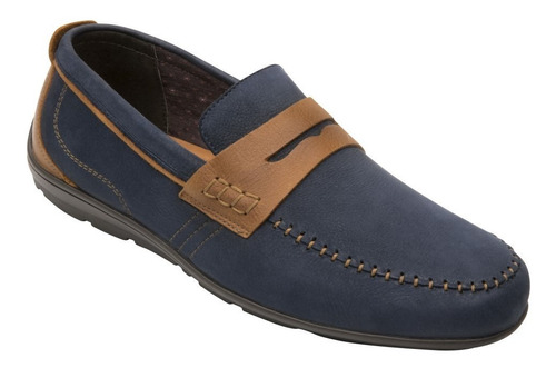 Zapato Para Hombre Flexi 410402 Azul