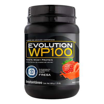 Evolution Proteina Suero De Leche (whey) Wp100 800 G Fresa Fresa | MercadoLibre