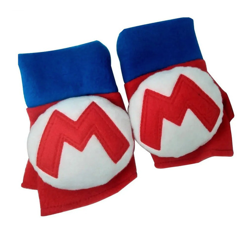 Guantes Dedos Libres Mario Bros Totoro