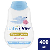 Shampoo Dove Baby 400ml Hidratação Enriquecida Ph Neutro
