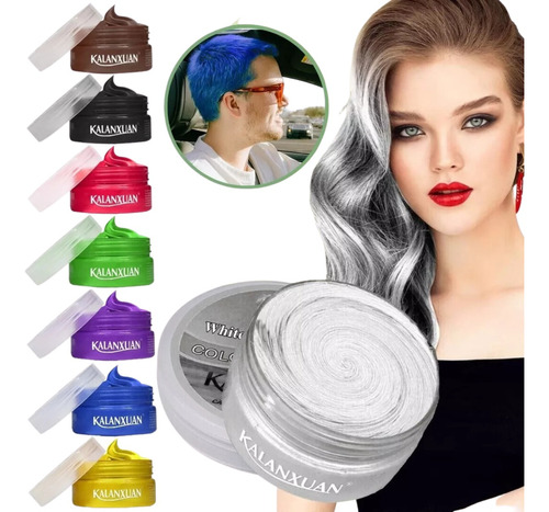 5 Cera Peinar Cabello Calidad Hair Wax Ash Varidad Colores