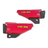 Cubiertas Laterales Rojas Honda Cgl125