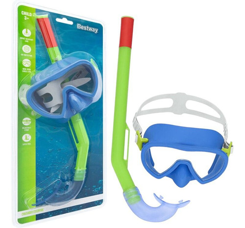 Set Snorkel Mascara Buceo Infantil Bestway New 24036 Bigshop