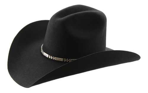Sombrero Texana Goldstone Texas Negra 100% Lana.