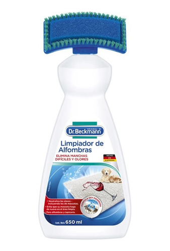 Limpiador De Alfombras Dr Beckmann 650 Ml