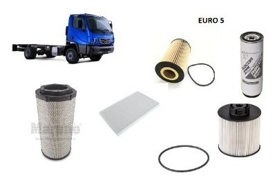 Kit De Filtro Mercedes Accelo 815-1016 Euro C/filtro Trampa