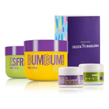 Kit 1x Bumbum Cream Hidratante Corporal 200g +1x Esfrega Bum