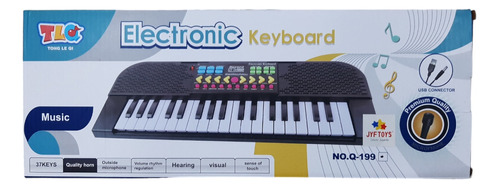 Teclado Musical Piano Organo Infantil Juguete Usb Microfono