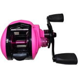 Carretilha Maruri Bronx Rosa 11 Rolamento Drag 8kg Direita