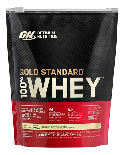 Proteina Gold Standard 100% Whey On 22 Porciones