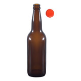 Botella Vidrio Cerveza Artesanal 660 Cc Con Tapa Corona X 48