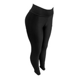 Calza Panty Leggins Polar Mujer Cintura Alta Elastizada