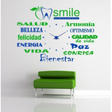 Vinilo Decorativo Reloj Dentista 