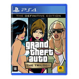Grand Theft Auto The Trilogy - Midia Fisica Ps4 Novo 