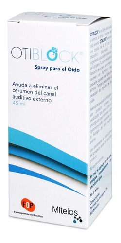 Otiblock Solucion Otica En Spray 45 Ml