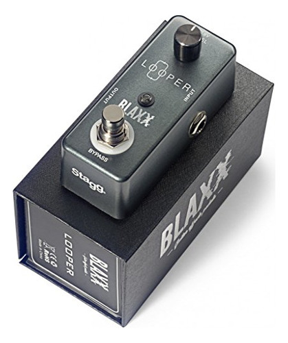 Pedal De Efecto Looper Stagg Bx-loop Blaxx Para Guitarra Y