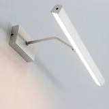 Luminária / Arandela Quadro Branco Alx0036 Fita De Led 80cm