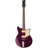 Guitarra Eléctrica Yamaha Revstar Standard Rss02t Chambered De Caoba Hot Merlot Poliuretano Brillante Con Diapasón De Palo De Rosa