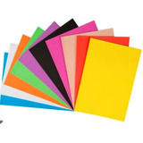 Pack Goma Eva Con Glitter  10 Colores 60 X 40