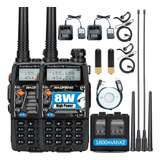 Ham Radio Baofeng Uv-5r 8w Upgrade, Doble Banda, Mando De La