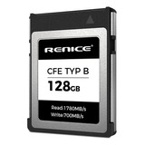 Renice Tarjeta Memoria Cfexpress Tipo B 128 Gb, Hasta Vídeo