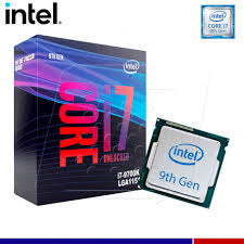 Procesador Intel Core I7 9700k Gráficos Integrados