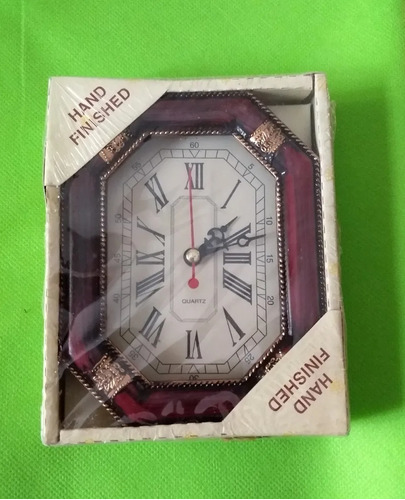 Reloj De Mesa Retro Antiguo  A Pilas (retro Vintage)