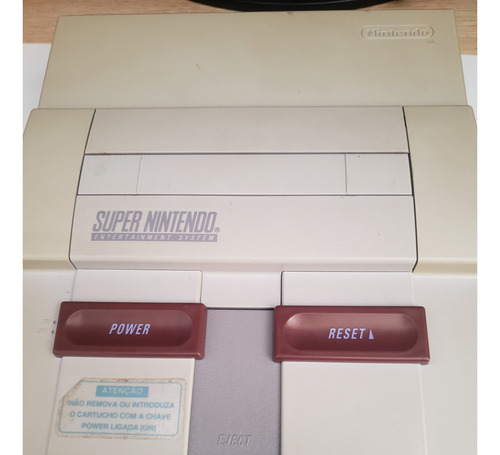 Console Super Nintendo Completo 100% Original Perfeito