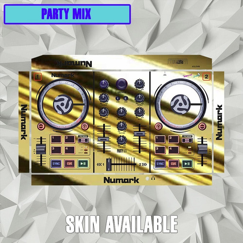 Numark Party Mix Calcomania-skin