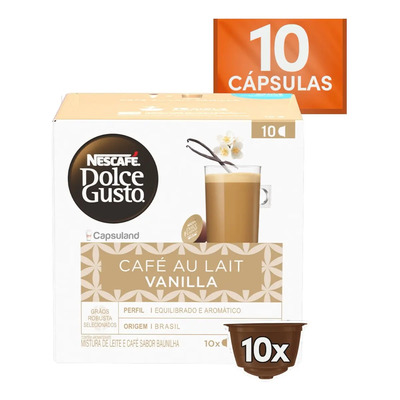 Café au lait vainilla en cápsula Nescafé Dolce Gusto x 10 unidades | MercadoLibre