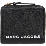Marc Jacobs Mini Compact Zip Wallet Nuevo Negro Talla Única