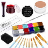Wismee Pro Sfx - Kit De Efectos Especiales De Maquillaje, 12