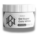 Gel Super Cola White 300g  Men Style Black White