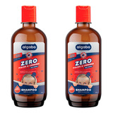 2 Shampoo Zero Piojos Y Liendres Uso Diario Algabo Kids - 3c