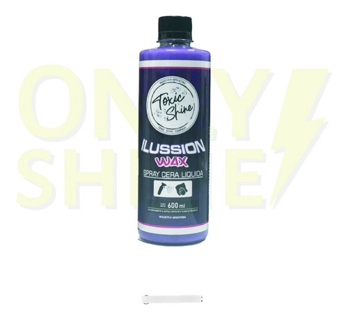 Ilussion Wax - Cera Rapida 600ml Toxic Shine