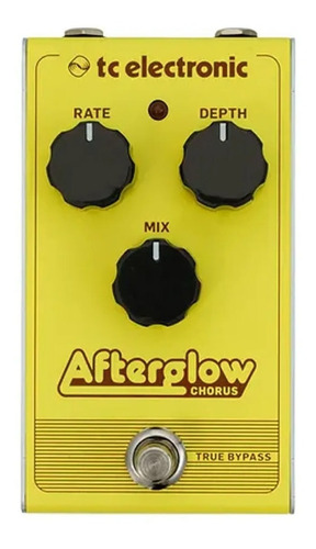 Tc Electronic Afterglow Chorus Pedal Chorus Analogo Color Amarillo