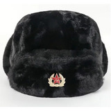 Gorra Rusa Shapka Ushanka (negra, Medic 60) A