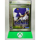 Sonic The Hedgehog Xbox 360 Original Físico Perfeito Estado 