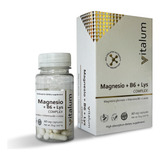 Pack X2 Vitalum Magnesio+ B6 + Lys Complex en Capsulas- Hgl 