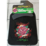 Tapetes Auto  Juego De  2 Piezas Alfombra Ed Hardy Juego