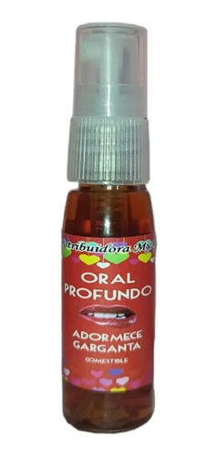 Lubricante Adormece Garganta Masaje Comestible Oral Profundo | MercadoLibre