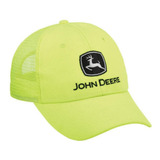 Gorro Jockey John Deere De Malla De Alta Visibilidad 