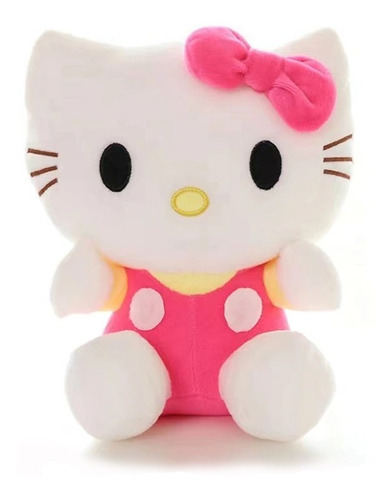 Peluche Hello Kitty, 20 Cms. Love. Gato. Muñecos. Rosa.