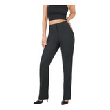 Pantalón Dama Con Pinzas Color Negro 978-91