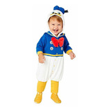 Disfraz Mameluco Traje Pato Donald Bebé Orig. Disney Store