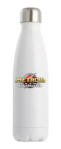Botella Térmica Acero Inoxidable Metroid Prime Remastered