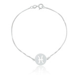 Pulseira Signo Peixes Prata 925