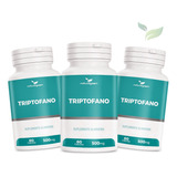 Triptofano - 180 Capsulas De 500mg - Original Natural Green