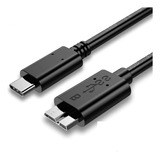 Cable Usb-c 3.0 A Micro B  Discos Duros Externos 50 Cm