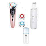 Maquina Belleza 6 En 1 Rf+ Ems+led+ultras  Mas Skin Scrubber